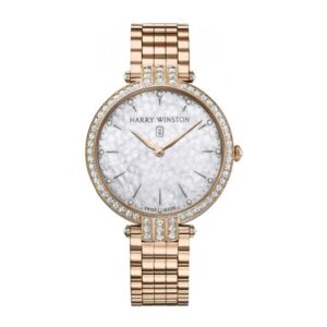 Harry Winston Premier 18Kt Rose Gold 39Mm Ladies Watch