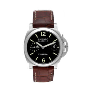 Panerai Contemporary Luminor PAM00048 Stainless Steel 40Mm Black Dial