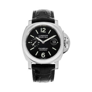 Panerai Luminor Marina pam00104 Stainless Steel 44Mm Black Dial