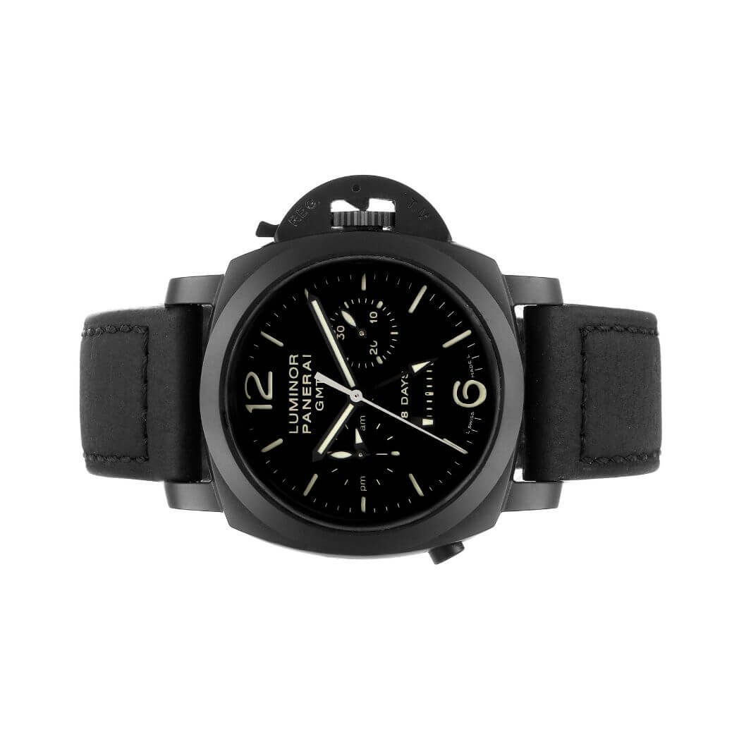 Panerai Luminor PAM00317 1950 Chrono Monopulsante 8 Days Gmt Ceramic - Image 5