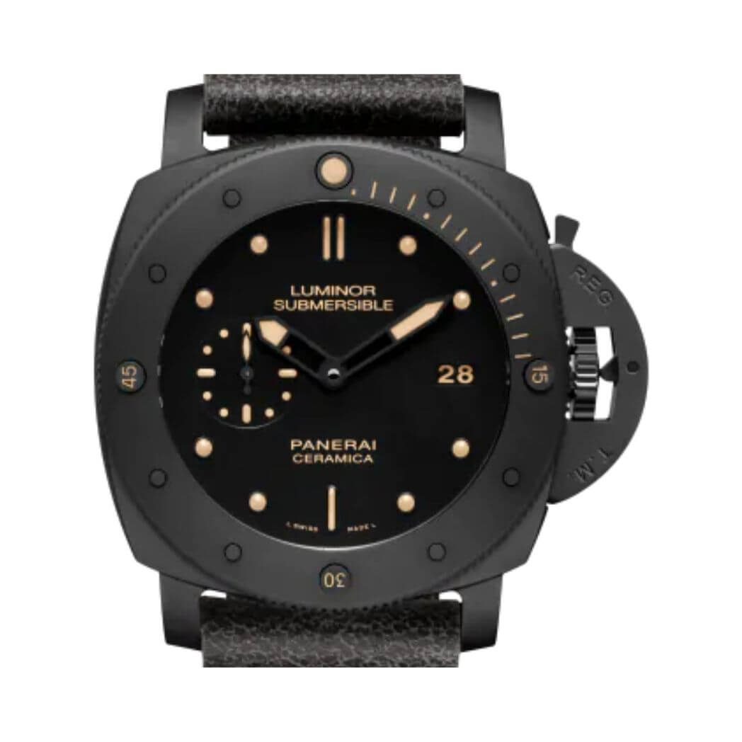 Panerai Luminor Submersible 1950 3 Days 47Mm Black Ceramic Men’S Watch - Image 4