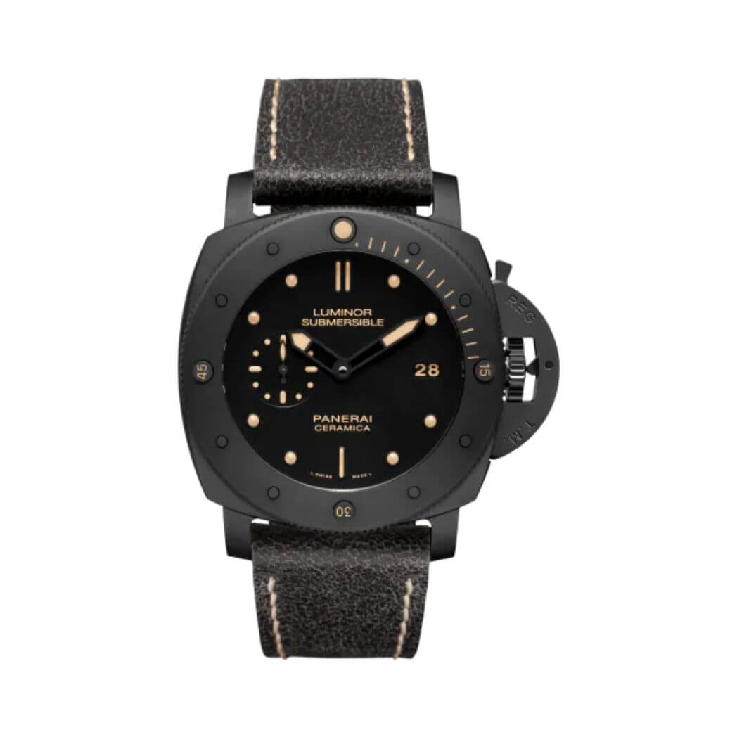 Panerai Luminor Submersible 1950 3 Days 47Mm Black Ceramic Men’S Watch