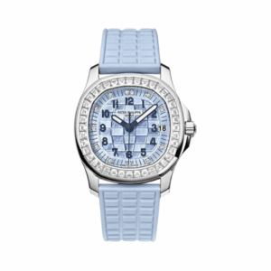 Patek Philippe Aquanaut Luce 5072G-001 Diamond-Set Bezel White Gold MOP Dial