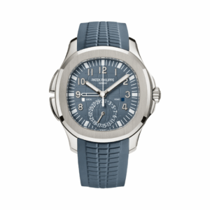 Patek Philippe Aquanaut Travel Time 5164G-001 White Gold Blue Dial 41mm Men’s Watch