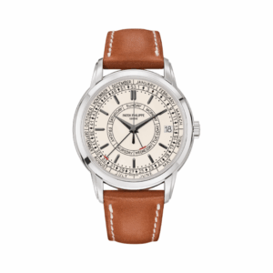 Patek Philippe Calatrava 5212A-001 Silvery Opaline Dial Leather Strap 40mm Silver Dial Mens Watch