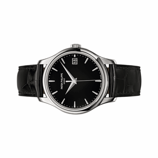Patek Philippe Calatrava 5227G-010 18K White Gold Black Index Dial 39mm Unisex Watch - Image 4