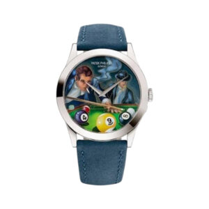 Patek Philippe Calatrava Billiards 5089G-145 White Gold Limited Edition Multicolor Dial 38.6mm Unisex Watch