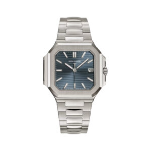 Patek Philippe Cubitus 7128/1G-001 White Gold Sunburst Blue-Gray Dial 40mm Men’s Watch