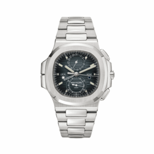 Patek Philippe Nautilus 5990/1A-011 Travel Time Sunburst Blue Dial