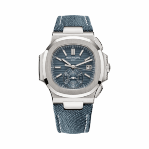 Patek Philippe Nautilus self-winding 5980/60G-001 Blue Dial