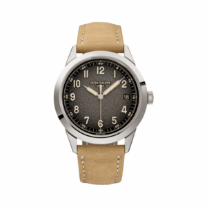 Patek Philippe Calatrava 5226G-001 18Kt White Gold Textured Charcoal Grey Dial 40mm Men’s Watch