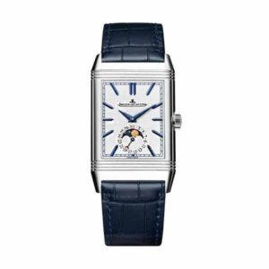 Jaeger Lecoultre Reverso Tribute Moon 49.7Mm X 29.9Mm Stainless Steel Men’S Watch