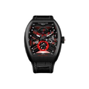 Franck Muller Vanguard Skeleton Red Ref. V45 S6 Sqt Carbon Er