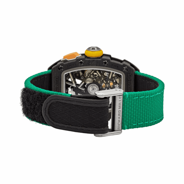 Richard Mille RM 07-04 Black Carbon TPT Automatic Sport 31mm Skeleton Dial Unisex Watch - Image 2