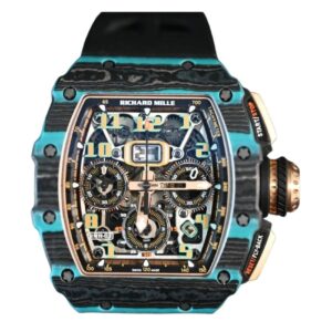 Richard Mille RM11-03 CA FQ Ultimate Limited Edition 44Mm Carbon Black Rubber Straps