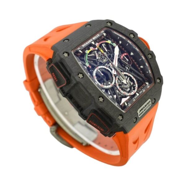 Richard Mille RM 50-03 McLaren Tourbillon Orange Rubber Strap - Image 3
