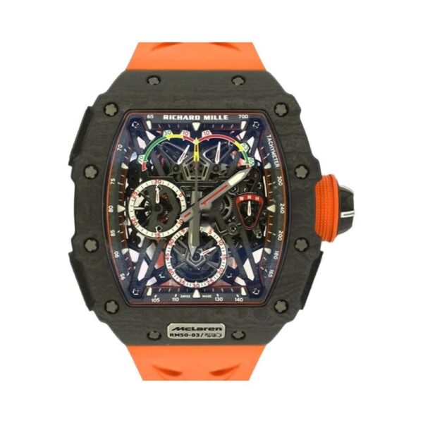 Richard Mille RM 50-03 McLaren Tourbillon Orange Rubber Strap