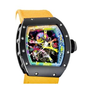 Richard Mille RM 68-01 Yellow Strap Tourbillon Cyril Kongo