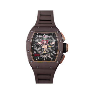 Richard Mille RM011 AO RG NS Felipe Massa Brown Silicon Nitride with Rose Gold & Titanium 40mm Skeleton Dial Men’s Watch