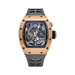Richard Mille RM30-01 TI RG Automatic Rose Gold Declutchable Rotor Skeleton Dial 49.9mm Men’s Watch