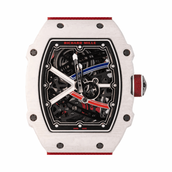 Richard Mille RM67-02 CA-FQ Alexis Pinturault White Carbon TPT 38.7mm Skeleton Dial Unisex Watch - Image 3