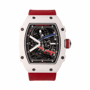 Richard Mille RM67-02 CA-FQ Alexis Pinturault White Carbon TPT 38.7mm Skeleton Dial Unisex Watch