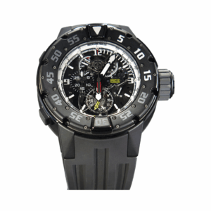 Richard Mille Tourbillon RM025 AN CA TI Chronograph Diver 49.7mm Black Dial Mens Watch