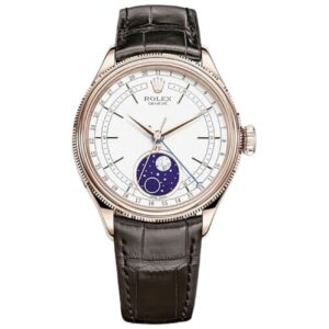 Rolex Cellini Moonphase M50535-0002 39Mm 18 Ct Everose Gold