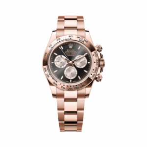Rolex Cosmograph Daytona 126505-0001 Pink Gold Case Black Dial