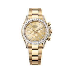 Rolex Daytona Yellow Gold Cosmograph Diamond Lugs 40mm Men’s Watch