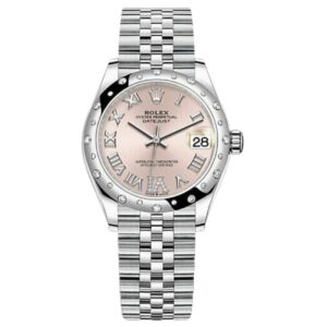 Rolex Datejust 278344Rbr Sdo 46 Diamond Bezel 31Mm Silver Diamond Dial