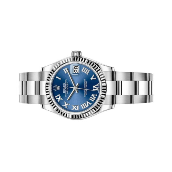 Rolex Datejust M278274-0033 31 Mm Oystersteel Blue Dial White Gold - Image 2