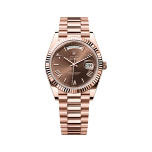 Rolex Day-Date 40 228235 CHORP Rose Gold 40mm Chocolate Dial Men’s Watch
