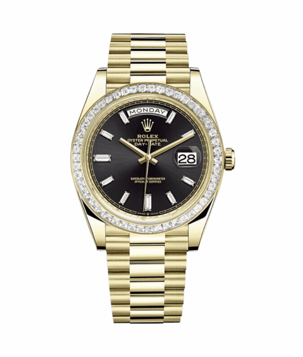 Rolex Day-Date M228398Tbr-0001 Oyster Yellow Gold And Diamonds