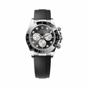 Rolex Daytona Oysterflex 126519LN-0004 White Gold Black Diamond Dial