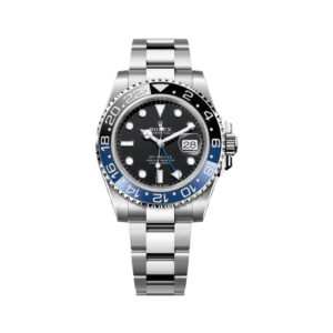 Rolex Gmt Master II Batman 126710BLNR-0003 40mm Oyster Steel Black And Blue Ceramic Bezel Oyster Bracelet