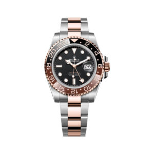 Rolex GMT Master II 126711CHNR-0002 Rootbeer Oyster Perpetual Date 40mm 18kt Rose Gold And Oystersteel Oyster Bracelet