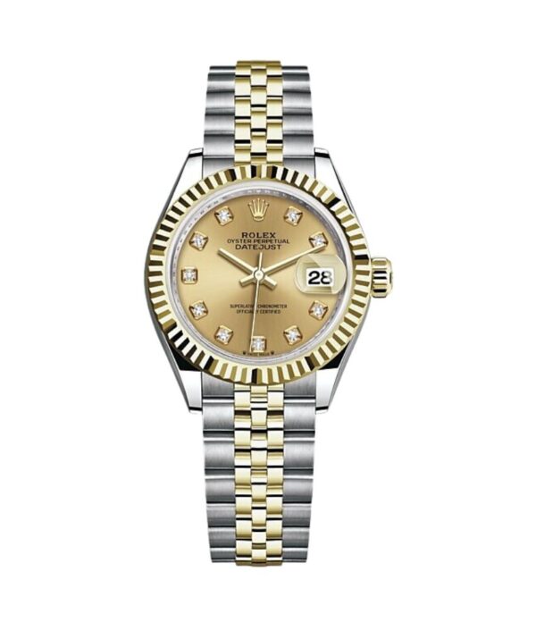 Rolex Lady Datejust M279173-0011 28Mm Stainless Steel And Yellow Gold