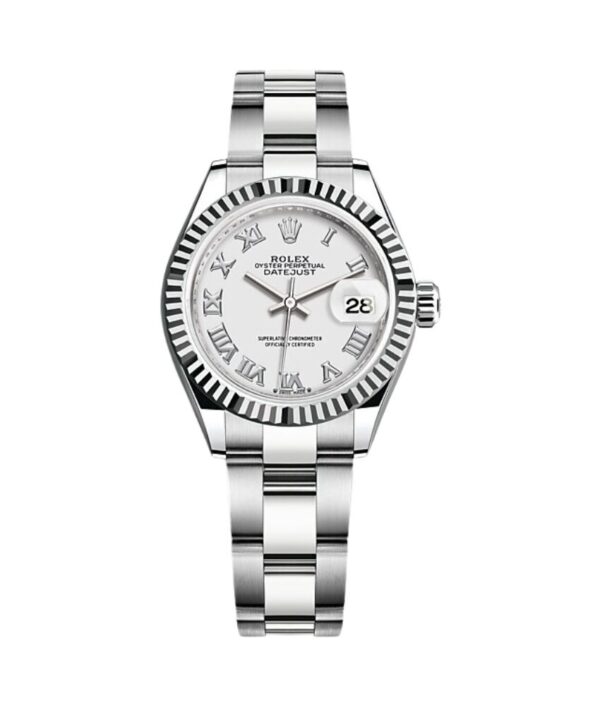 Rolex Lady Datejust M279174-0020 28 Mm Oystersteel And White Gold
