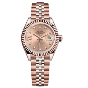 Rolex Lady-Datejust M279175-0030 Oyster 28 Mm Everose Gold