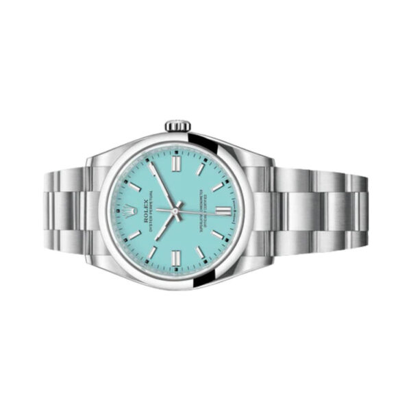 Rolex Oyster Perpetual 126000 36 Torquoise Blue Dial - Image 3