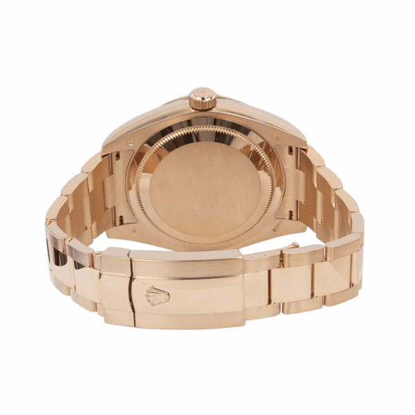 Rolex Sky Dweller 326935 CHOI 18K Everose Gold 42mm Chocolate Index Dial Mens Watch - Image 2