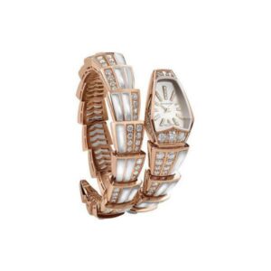 Bvlgari Serpenti 26Mm 18K Rose Gold Ladies Watch