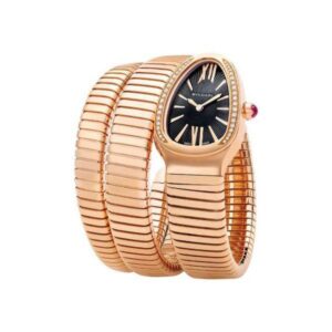 Bvlgari Serpenti Tubogas 35Mm 18Kt Rose Gold Ladies Watch