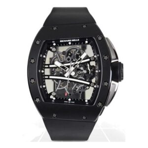 Richard Mille Rm 61-01 Ca-Tzp Yohan Blake Limited Edition 50.23Mm X 42.7Mm Ntpt Carbon Black Rubber Straps Men’S Watch