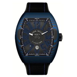 Franck Muller Vanguard Automatic Carbon Black Dial Men’S Watch