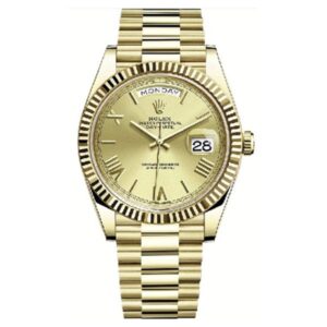 Rolex Day Date 18Kt Yellow Gold Champagne Dial 40Mm Men’S Watch