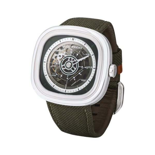 Sevenfriday T-Series Revolution SF-T2/01 Stainless Steel Automatic 45mm Skeleton Dial Men’s Watch - Image 3