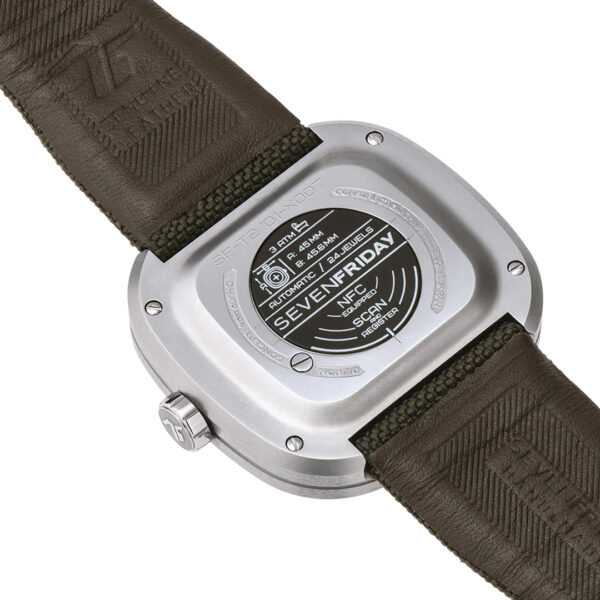 Sevenfriday T-Series Revolution SF-T2/01 Stainless Steel Automatic 45mm Skeleton Dial Men’s Watch - Image 4