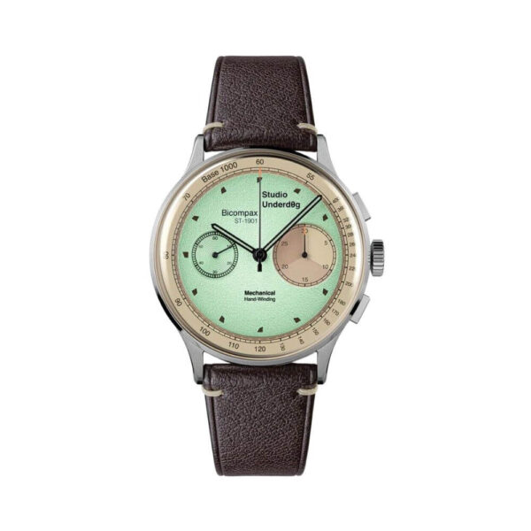 Studio Underd0g 01MCBR Mint Choc Chip Gen2 BiCompax ST-1901 38.5mm